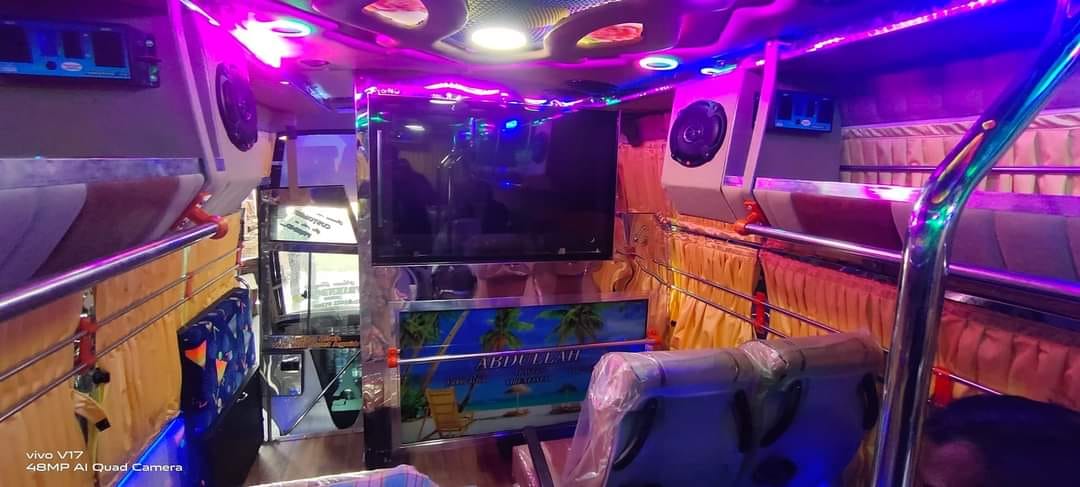 407 Coach Van Inner View