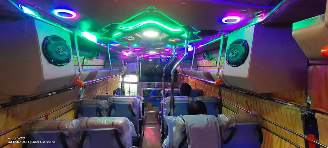 407 Coach Van Inner View