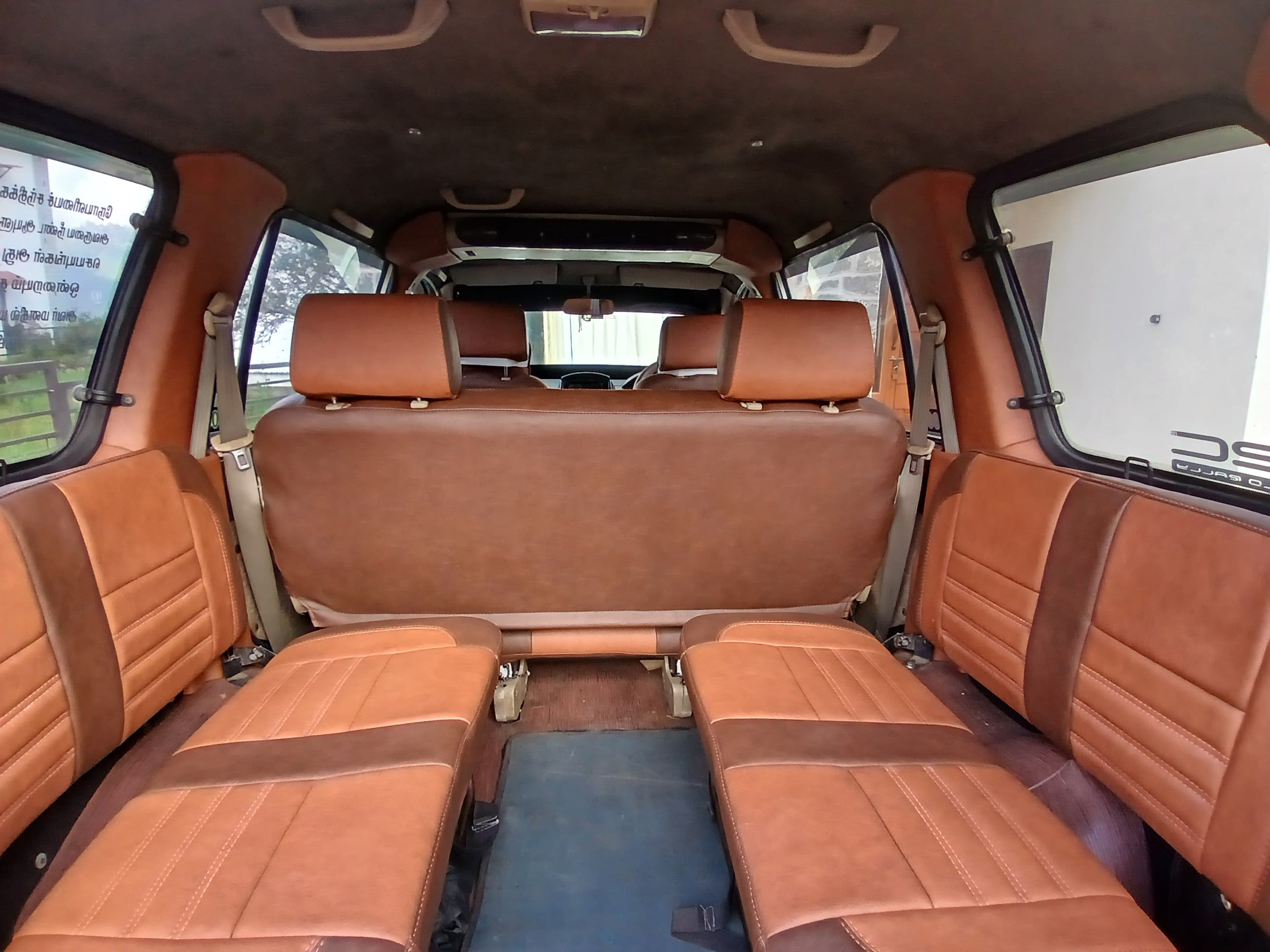 Tavera Back Seat