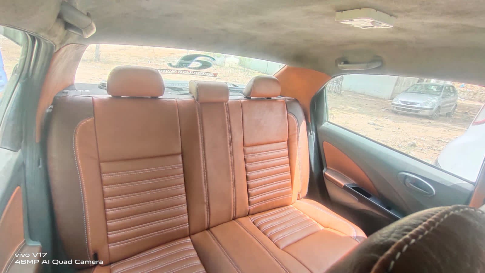 Toyota Etios Car Back Seat
