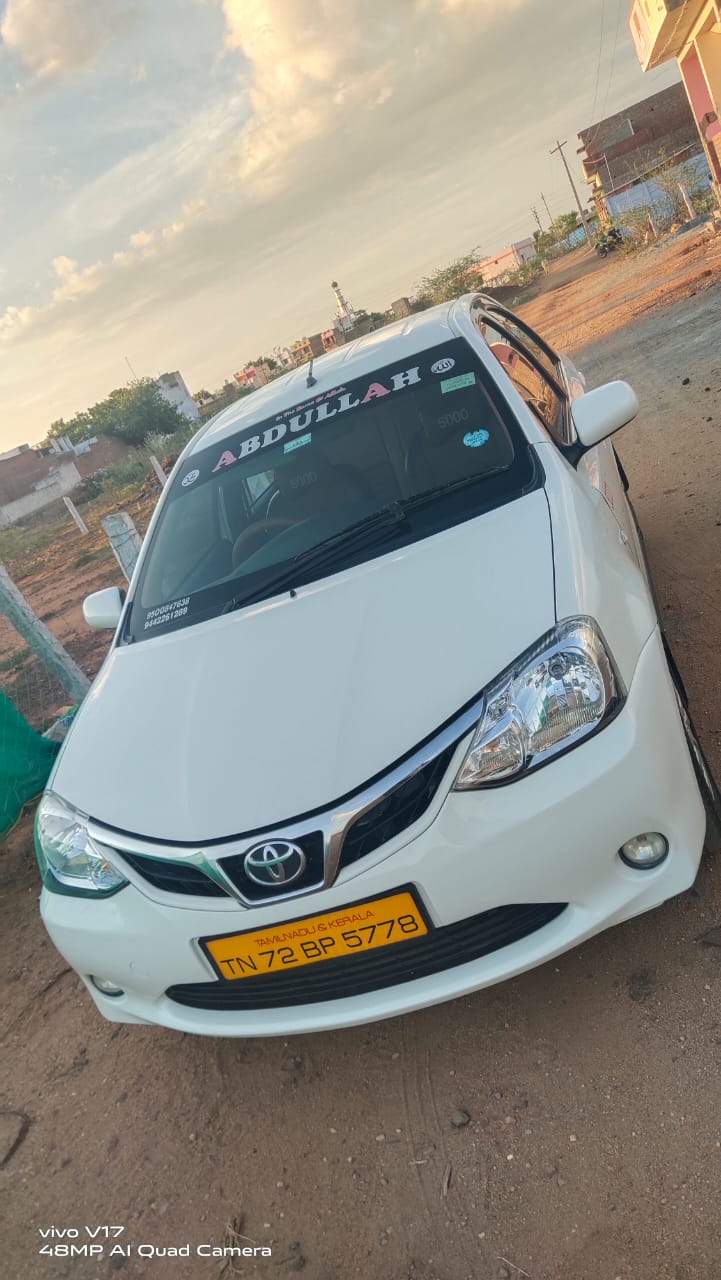 Toyota Etios Car Front View