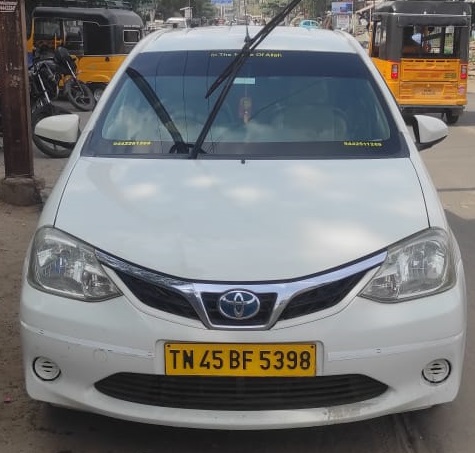 Toyota Etios Car Front View