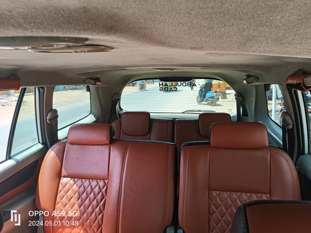 Toyota Innova Car Back Seat